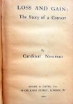 Newman, Cardinal - Loss and Gain: The Story of a Convert (ENGELSTALIG)