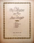 Schnitzler, Louis: - Cinq Miniatures pour Piano Schnitzler, Louis: - Cinq Miniatures pour Piano
