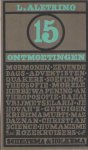 Aletrino, L. - Vijftien ontmoetingen. Geestelijke stromingen in Nederland