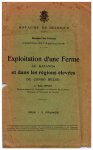 LEPLAE Edmond - Exploitation d'une ferme au Katanga