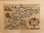Ortelius - 6 Ortelius kaarten Nederland
