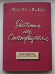 BOEKE, J., - Problemen der onsterfelijkheid. Biologische beschouwingen.