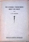 Kuipers, A.R. - De strijd tusschen riet en biet