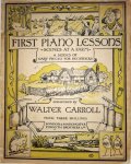Carroll, Walter: - First Piano lessons Scenes at Farm A series of easy pieces for beginners