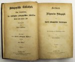 HERBART, J.F. - Pädagogische Schriften. Bearbeitet von K. Richter. 2 volumes