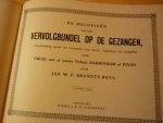 Buys; Brandts, Jan - Vervolgbundel op de Gezangen - vierstemmig: gezet en voorzien van voor-, tussen en naspelen