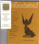  - Maatstaf, themanummer Franse literatuur. mei-jini 1979. Van o.a. F. L. Bastet (Couperus in Parijs),  Harry M. G. Prick (Stéphane Mallarmé), Boudewijn Büch en J. M. A. Biesheuvel.