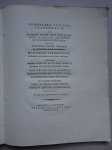 Nederburgh, Herman Adriaan. - Dissertatio juridica inauguralis, de prohibitis nuptiis inter eum qui officium in provintia administrat et mulierem provintialem.