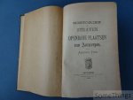 Thys, Augustin. - Historiek der straten en openbare plaatsen van Antwerpen.[Met uitslaande plaat: panorama van Antwerpen]