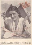 WOHLFELD, A - Welta Catalogus. Zoo werkt men met Welta camera's