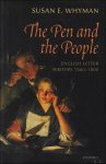 Susan Whyman - Pen and the People : English Letter Writers 1660-1800. Susan Whyman - Pen and the People : English Letter Writers 1660-1800.