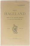 E. VLiebergh - Het Hageland - Bijdrage tot zijn ekonomische geschiedenis in de XIXe en in 't begin der XXe eeuw