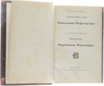 Collectief - Provincie Limburg: Verzameling der Provinciale Reglementen / Province de Limbourg: Recueil des Règlements Provinciaux