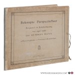 Hana, Herman. - Beknopte perspectiefleer. Perspectief- en schaduwbepaling voor eigen studie. 25 platen ten gebruike van tekenaars en bouwkundigen.