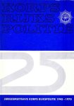 samengesteld door de redactie van het korpsblad Rijkspolitie - Korps Rijks Politie Jubileumuitgave 1945-1970