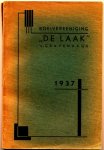  - Roeivereniging "De Laak" 's-Gravenhage / Jaarboekje 1937