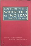 Jan Romein 12128, [Vert.] Arnold Pomerans - The Watershed of Two Eras Europe in 1900