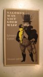 Kishon, Ephraim - Salomon was niet goed wijs, nieuwe satires