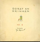 Jo Spier - Dorst en drinken
