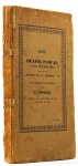 PASCAL, B., POSTHUMUS, R. - Gedachten van Blaise Pacal over den mensch: vertaald uit zijne Pensées sur la religion etc. en met aanmerkingen voorzien. Benevens eene levensschets van dien beroemden Geleerde.