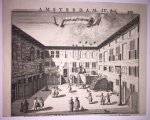 after Caspar Commelin (1636-1693) - [Antique print, etching] Rasp ofte Tucht-Huys (Rasp of Tuchthuis in Amsterdam), published ca. 1726.