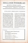 K.L. Poll (redactie) - Hollands Weekblad, vierde jaargang, nummer 163, 18 juli 1962