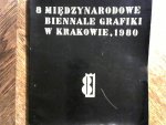 catalogus - 8 Miedzynarodowe Binnale Grafiki W. Krakowie, 1980 / 8 International Print Biennale in Cracow, 1980/ 8 Biennale internationale de la Gravure a Cracovie, 1980