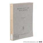 Principe, Walter H. / Goering, Joseph / Lewry, P. Osmund / Davies, R. G., et al. - Mediaeval Studies. Volume XLIV. "Quaestiones concerning Christ" / "The De dotibus of Robert Grosseteste" / "The Episcopal Appointments in England and Wales of 1375" / "Legitimacy and Consent: Henry IV and the Lancastrian Title", et al.