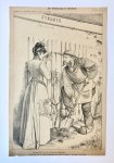Braakensiek, Johan (1858-1940) - [Original lithograph/lithografie by Johan Braakensiek] De Verkiezing te Arnhem, 27 Juli 1890, 1 pp.
