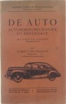 Van Imschoot Robert F. - De auto: automobielmechaniek en depannage