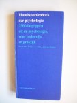 Holzhauer, F.F.O. / Minden, J.J.R. van - Handwoordenbsoek der psychologie - 2500 begrippen uit de psychologie, voor onderwijs en praktijk