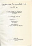 Buisman J.Fz - Populaire prozaschrijvers van 1600 tot 1815. Romans, novellen, verhalen, levensbeschrijvingen, arcadia's, sprookjes