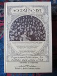 Maltese, John Anthony (ed.) - THE ACCOMPANIST An autobiography of Andre Benoist