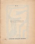 H. C., Hugo Claus - Registreren [ex. bibliotheca Cees Nooteboom] Gedichten
