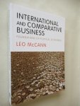 McCann Leo - International and Comparative Business / Foundations of Political Economies
