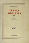 Antonin Artaud 23581 - Oeuvres Complètes XIV, Volume 2: Suppôts et Suppliciations
