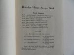 Berridge House. - Berridge House Recipe Book. [ New and Revised Edition ].