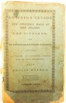 CRUSOË, ROBINSON, HÖLDER, LOUISE - Robinson Crusoë ten tweeden male op zijn eiland; zijn uiteinde, en de lotgevallen zijner kinderen aldaar. als natuur- en zedekundig leesboek voor de jeugd beschreven, door Louise Hölder, Met 4 gekleurde platen