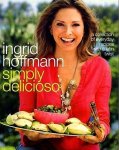 Hoffmann , Ingrid . [ ISBN 9780307347343 ] 2419 - Simply Delicioso . ( A Collection of Everyday Recipes With a Latin Twist . ) A cookbook by the host of the Food Network program "Simply Delicioso" features over one hundred recipes for such Latin dishes as chorizo empanadas, Mexican pulled pork, -