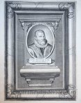 unknown master, after Frisius, Simon (1580-1628) - [Bust portrait theologian Lucas Trelcatius] LUCAS TRELCATIUS (I), 1715-1716.