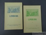 Cox, H.L. (edit). - Limburg I en II. Bijdragen tot de taal en het historisch volksleven van de beide Limburgen en het aangrenzende Rijnland.