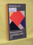  - MORRIEN, ADRIAAN - Al schrijvend - Proza en poezie van 1920 tot 1950, 200 blz.