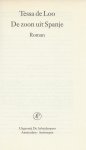 Loo, Tessa de  Omslagontwerp Bram van Baal  Foto omslag Brad Wilson - Photonica - De Zoon uit Spanje