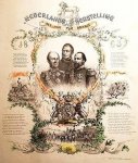 WILLEM III, Koning - Nederlands herstelling onder het Huis van Oranje. (Historieprent ter viering van 50 jaar koninkrijk).
