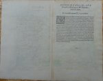 Gastaldi (439 euro); Ruscelli (239 euro); Porcacchi (119 euro). - Eerste aparte kaart gravure van de Nederlanden Nederland, oudste gedrukte kopergravure en de twee gravures van navolgers. Flandria, Barbantia e Holanda Nova; Fiandra, Brabantia, et Holanda Nuova; Descrittione dell' isola d'Hollanda.