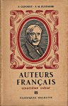 Gendrot, F. en F.M. Eustache - Auteurs français: vingtième siècle