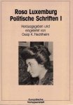 Luxemburg, Rosa - Politische Schriften I, II, III