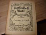 Bach; J. S. (1685-1750) - Ouverture in H moll; fur Orchester No. 2 - Violine I (serie Johann Sebastian Bach's Werke)