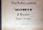 Haydn, Jozef Sheet music - Die jahreszeiten oratorium pianoforte zu vier händen