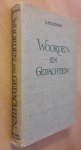 Huizinga, A. - Woorden en Gedachten. Elfduizend uitdrukkingen, spreekwoorden en citaten in het Frans, Duits, Engels, Latijn en Grieks en andere talen